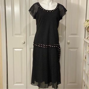 Pink Polka Dot Dress